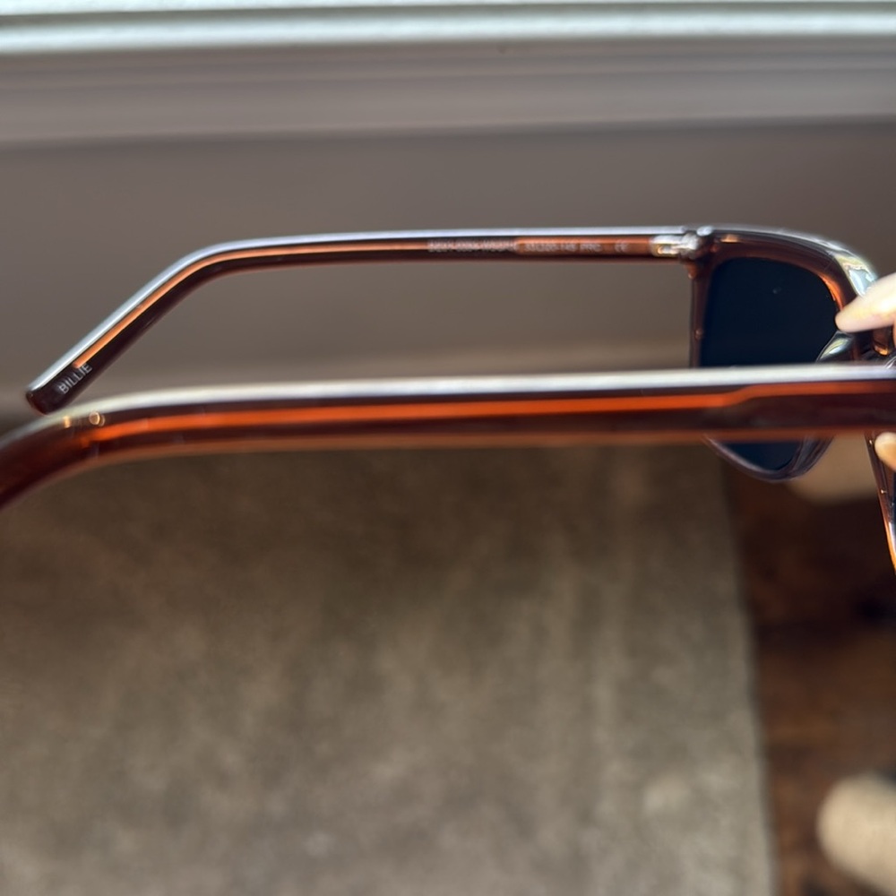 Brown Diff Billie Square Sunglasses - image 4